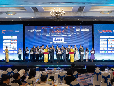 DNP Holding dẫn đầu Doanh nghiệp Đổi mới sáng tạo và Kinh doanh hiệu quả 2024 - Nhóm vật liệu xây dựng hoàn thiện