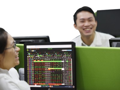 Thị trường chứng khoán chứng kiến nhiều đợt sóng tăng mới của nhóm cổ phiếu địa ốc.