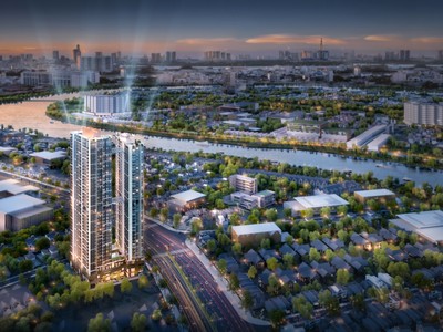 70% căn hộ The Emerald 68 sở hữu view sông Sài Gòn, giúp cư dân tận hưởng những phút giây thư thái trọn vẹn.