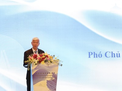 Ông Võ Văn Hoan, Phó chủ tịch UBND TP.HCM chia sẻ tại hội nghị.