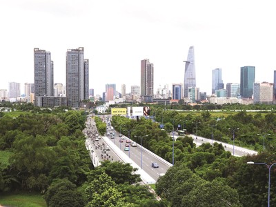 Giá đất ở TP.HCM tăng cao.