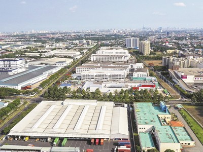 Khu công nghiệp VSIP Bình Dương.