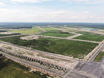 Nhiều dự án khu công nghiệp mới đang thành hình.