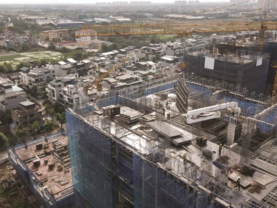 Nhiều dự án triển khai trở lại sau khi được gỡ vướng pháp lý. Ảnh: Dũng Minh.