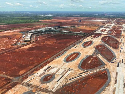 Sân bay Long Thành sẽ tạo động lực phát triển mạnh mẽ cho thị trường bất động sản Đồng Nai. Ảnh: Lê Toàn.