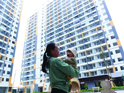 Thị trường bất động sản dự báo tiếp tục tích cực trong năm 2025. Ảnh: Dũng Minh.