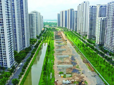 Vành đai 4 TP.HCM đang mở lối cho thị trường địa ốc ra vùng ven. Ảnh: Lê Toàn.