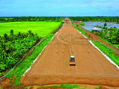 Đường vành đai 3 TP.HCM đang được đẩy nhanh tiến độ.