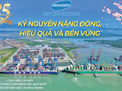 Gemadept (GMD): 35 mùa xuân đồng hành và phát triển cùng đất nước