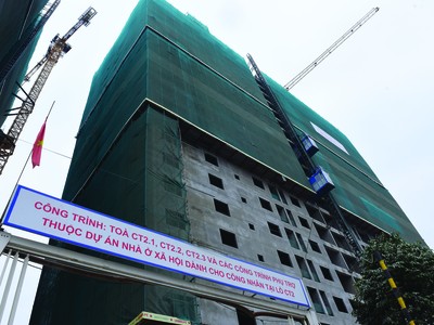 Nguồn cung nhà ở xã hội đang rất khan hiếm. Ảnh: Dũng Minh.