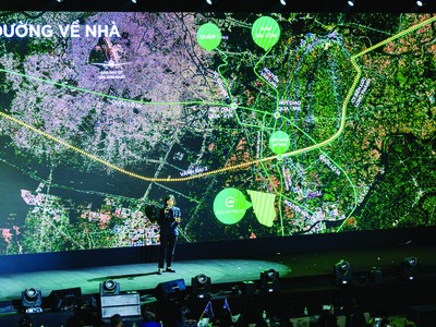 Xu hướng phát triển dự án ra các đô thị vệ tinh ngày càng được định hình rõ nét (Trong ảnh: Lễ giới thiệu dự án Eco Retreat, Long An). Ảnh: Dũng Minh.