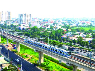 Bất động sản vùng ven TP.HCM sẽ càng trở nên hấp dẫn khi mở rộng địa giới hành chính. ảnh: Lê Toàn.