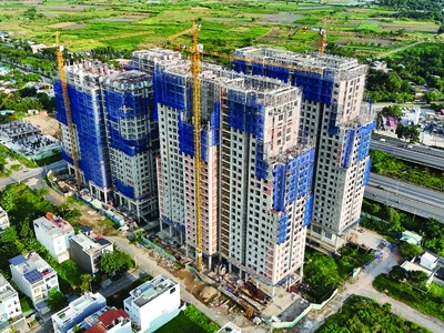 Các sản phẩm căn hộ mới được hấp thụ tốt. Ảnh: Lê Toàn.