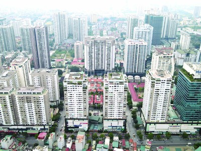 Giá căn hộ chung cư đã tăng mạnh 8 quý liên tục. Ảnh: Dũng Minh.