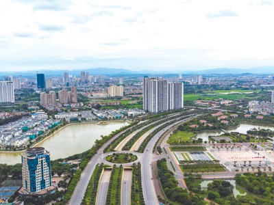 Hạ tầng giao thông kết nối hoàn thiện mở lối cho đô thị vệ tinh phát triển. Ảnh: Dũng Minh.