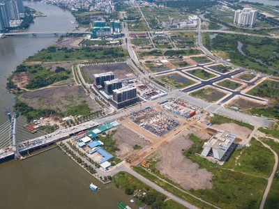 Hiện tại, giá đất tại TP.HCM cao hơn đáng kể so với Bình Dương hay Bà Rịa - Vũng Tàu. Ảnh: Lê Toàn.