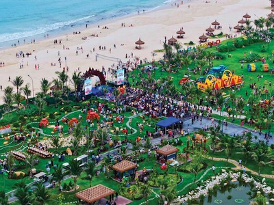 Các bất động sản biển tiềm năng đang thu hút mạnh dòng tiền.