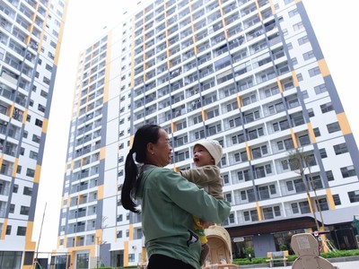 Nguồn cung nhà ở xã hội sẽ tăng mạnh thời gian tới. Ảnh: Dũng Minh.