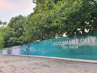 Dự án Lotte Eco Smart City đã được gỡ vướng tài chính. Ảnh: Lê Toàn.