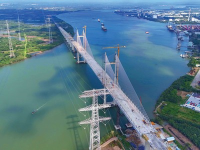 Cao tốc Biên Hòa - Vũng Tàu sắp đi vào hoạt động. Ảnh: Lê Toàn.