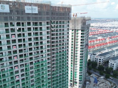 Trong quý III/2025, giá căn hộ tại Hà Nội tăng mạnh hơn so với TP.HCM. Ảnh: Dũng Minh.