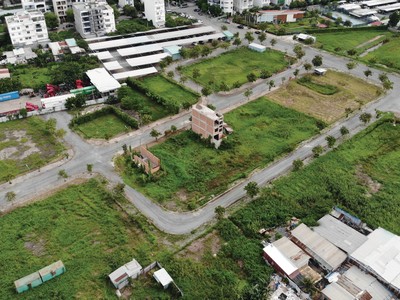 Dự án Khu dân cư Anh Tuấn đang chờ gỡ vướng. Ảnh: Việt Dũng.