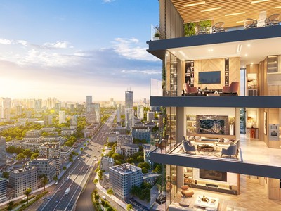 Sở hữu nhiều “đặc quyền”, căn góc Sun Feliza Suites với diện tích lớn đang được thị trường săn đón. Ảnh: Sun Property.