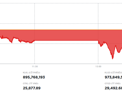 Thanh khoản tăng mạnh, VN-Index điều chỉnh nhẹ sau chuỗi tăng liên tiếp