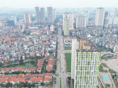 Nguồn cung nhà ở gia tăng, nhất là nhà ở vừa túi tiền, sẽ giúp cân bằng cung - cầu thị trường. Ảnh: Dũng Minh.