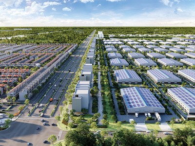 Khu công nghiệp sinh thái Prodezi Long An.