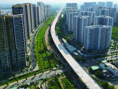 Đường Vành đai 3 TP.HCM sẽ phá vỡ thế độc đạo hiện tại khi thông xe toàn tuyến trong năm nay. Ảnh: Lê Toàn.