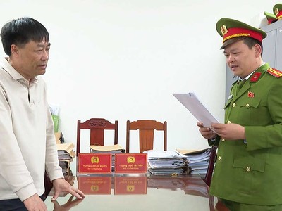 Thi hành quyết định khởi tố bị can đối với Nguyễn Xuân Biên