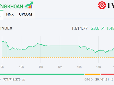 Sắc xanh phủ rộng, VN-Index hồi phục hơn 20 điểm trong phiên 24/3