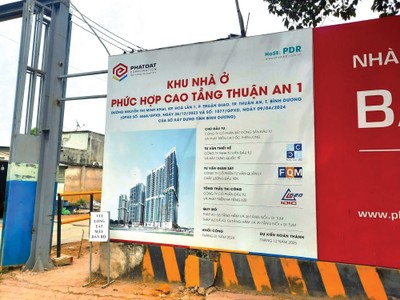 Phát Đạt thu về hơn 1.900 tỷ đồng sau khi chuyển nhượng 80% cổ phần tại dự án Thuận An 1 cho đối tác Mitsubishi Corporation. Ảnh: Việt Dũng.