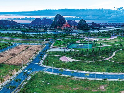 Giao dịch đất nền đã tăng đáng kể ở một số địa phương trong quý I vừa qua. Ảnh: Ngọc Tân.