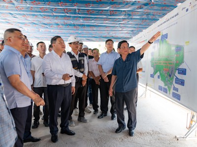 Phó Thủ tướng Phạm Gia Túc kiểm tra, chỉ đạo tháo gỡ vướng mắc các công trình phục vụ APEC 2027.
