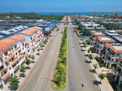 Hạ tầng kết nối hoàn thiện là một trong những yếu tố khuếch đại giá trị bất động sản. Ảnh: Lê Toàn.