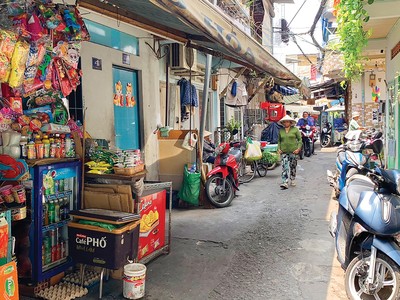 Khu Mả Lạng từ lâu được biết đến là một trong những khu dân cư lâu đời tại TP.HCM. Ảnh: Trọng Tín.