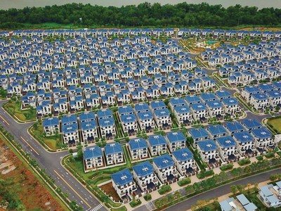 “Hàng ngộp” tập trung chủ yếu ở phân khúc đất nền ven đô, các dòng bất động sản nhà phố vùng ven nhưng chưa đưa vào khai thác, sử dụng. Ảnh: Lê Toàn.