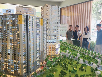 Nhiều dự án mở bán gần đây đều kéo giãn tiến độ thanh toán. Ảnh: Việt Dũng.