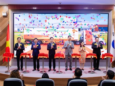 Lễ công bố xuất khẩu lô thịt gà chế biến đầu tiên của Việt Nam sang thị trường Hàn Quốc.