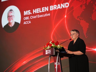 Bà Helen Brand, Tổng giám đốc ACCA toàn cầu. Ảnh: ACCA Việt Nam