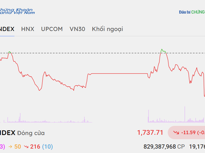 Lực bán gia tăng, VN-Index mất thêm 11 điểm trong phiên ngày 2/10