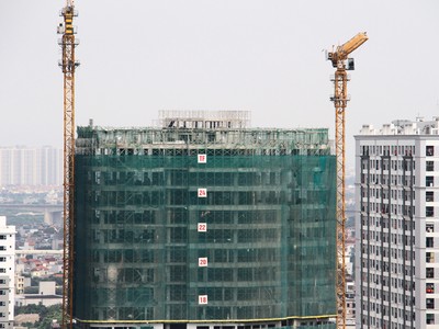 Thanh khoản thị trường căn hộ đang chịu nhiều sức ép từ lãi suất tăng. Ảnh: Thành Nguyễn.