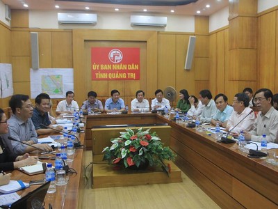 Lãnh đạo FLC đề xuất dự án tại buổi làm việc với lãnh đạo tỉnh Quảng Trị.