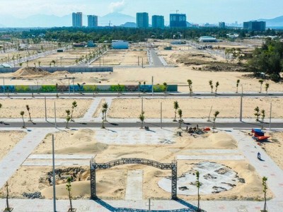 Một dự án đang được triển khai tại Đô thị mới Điện Nam- Điện Ngọc.