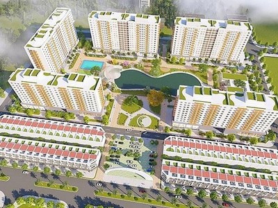 Phối cảnh dự án EcoHome Nhơn Bình