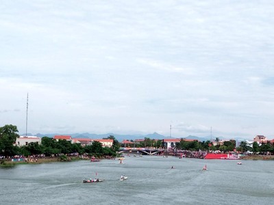 Sông Kiến Giang, huyện Lệ Thủy, tỉnh Quảng Bình.