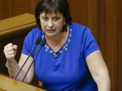 Bộ trưởng Bộ Tài chính Ukraine Natalie Jaresko