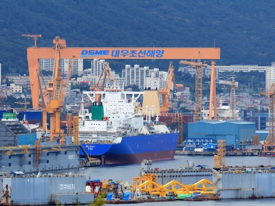 Giờ G sắp điểm với nhà đóng tàu lớn nhất thế giới Daewoo Shipbuilding